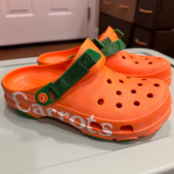 Carrot Crocs Classic All-Terrain Clog - Picture 1 of 7